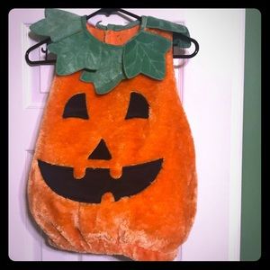 Cute as a button Pumpkin Costume